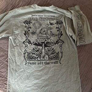 Vans Off The Wall Graphic Long Sleeve Shirt - green